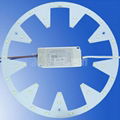 Star/Gear/Sunflower/Ring Shapes led aluminum base plate-fluorescent replacement