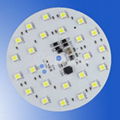 3mm thin slim round shape led panel light backlight