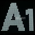 " Vodafone" LED backlit letter sign-waterproof