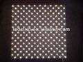Customized smd 5050 30x30 cm bi-color led panel light white and blue