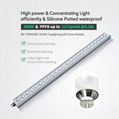 Vertical farming led grow tube light full spectrum plants no fan dimming