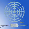 Fluorescent replacement LED PCB module - ceiling light kit