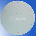 3mm thin slim round shape led panel light backlight