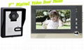 Digital 7'' LCD Color Video Door Phone/Wired Ultra-thin Color video door phone