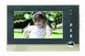 Digital 7'' LCD Color Video Door Phone/Wired Ultra-thin Color video door phone 4