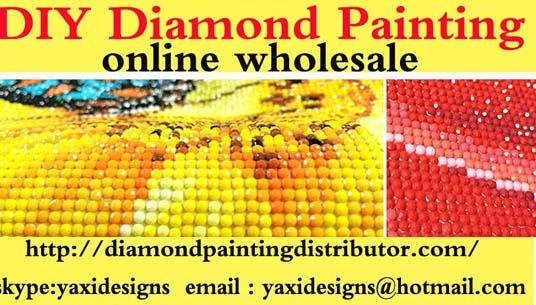 20X25CM flower 5d square and round diamond painting kits wholesale  3
