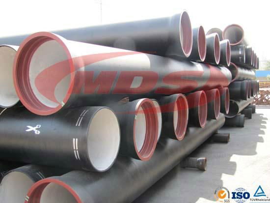 Water pressure test drinking ductile iron pipe 2