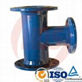 ductile iron pipe fittings all socket tee  1