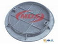 Recessed Concret Ductile Iron Manhole Cover 1