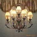 Tiffany hotel chandelier 1