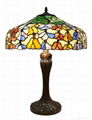 European living room Tiffany Lighting brand glass chandeliers 3