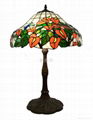 European living room Tiffany Lighting brand glass chandeliers 5