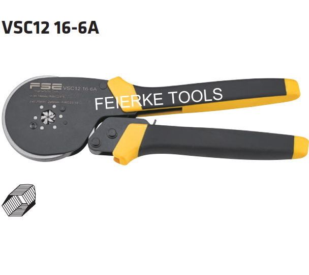 VSC12 16-6A  Mini-type Self-adjustable Crimping Plier