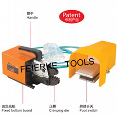 AM-10 PNEUMATIC TYPE TERMINAL CRIMPING MACHINE