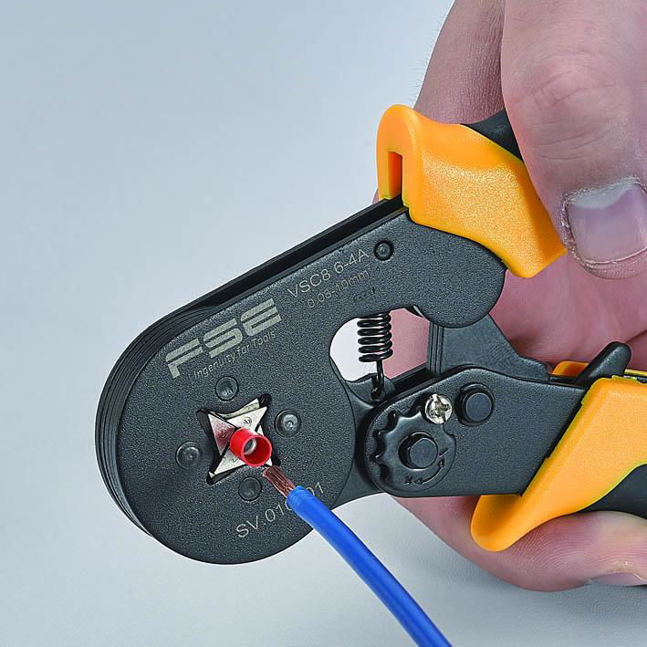 VSC8 6-4A Mini-type Self-adjustable Crimping Plier 3