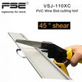 VSJ-110XC PVC Wire Slot Cutting Tool