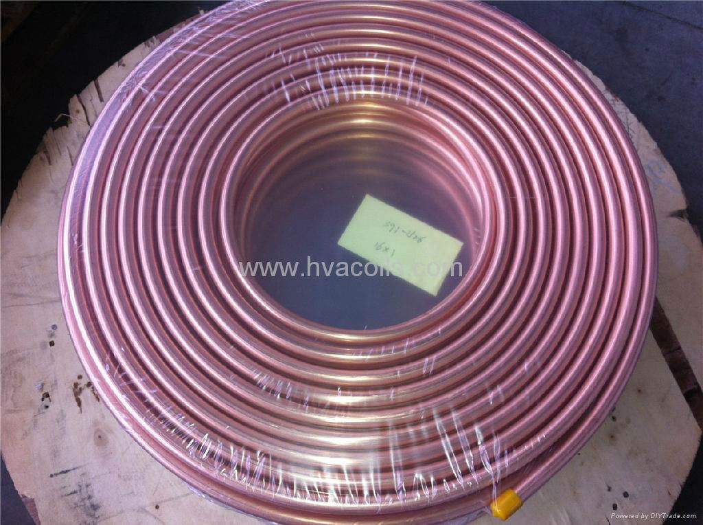 Pancake coil copper tube 