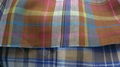 linen check delave shirting fabric 3