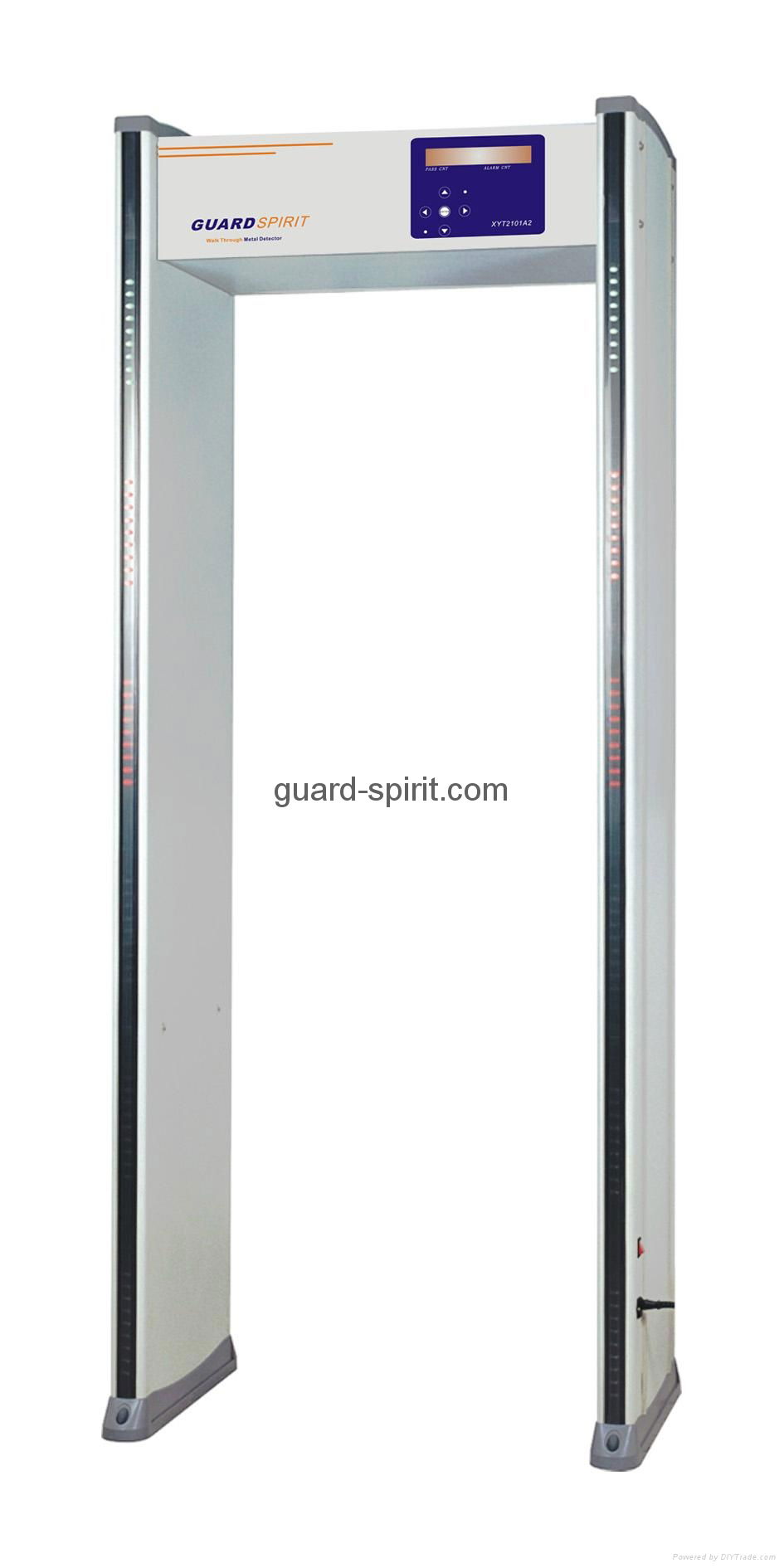 6 zones door frame metal detector