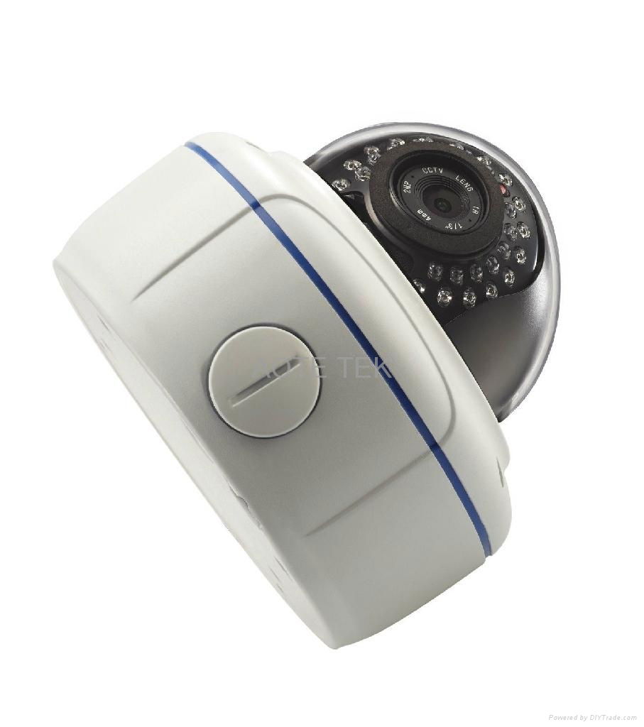 HD 5.0MP 2592*1920P/10fps 3MP Varifocal Lens 2.8~12mm IP Camera POE Vandal-proof 2