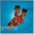 Women Flower Normal Socks WNE0049 1