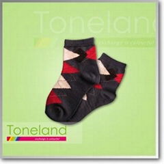 Kids Argyle Short Socks KNF0018