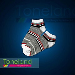 Kids striped low cut socks KSE0010