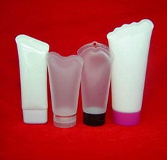 special tail-ended cosmetic tubes