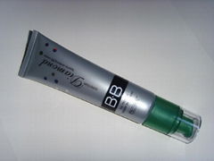 plastic tubes for BB cream with pump nozzle