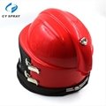 Red Sandblaster Helmet  Safety Sandblast Helmet with Thermostat filter 4
