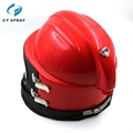 Red Sandblaster Helmet  Safety Sandblast Helmet with Thermostat filter