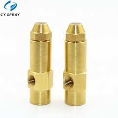  Brass Siphon Air Atomizing Pressure Waste Oil Burner Nozzle 