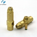  Brass Siphon Air Atomizing Pressure Waste Oil Burner Nozzle  3