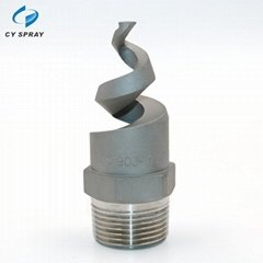 3/4 metal dust control spiral nozzle customized solid cone nozzle