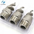 3/4 metal dust control spiral nozzle customized solid cone nozzle 4