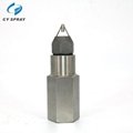 Dry fog ultrasonic air spray atomizing nozzle for cleaning 3