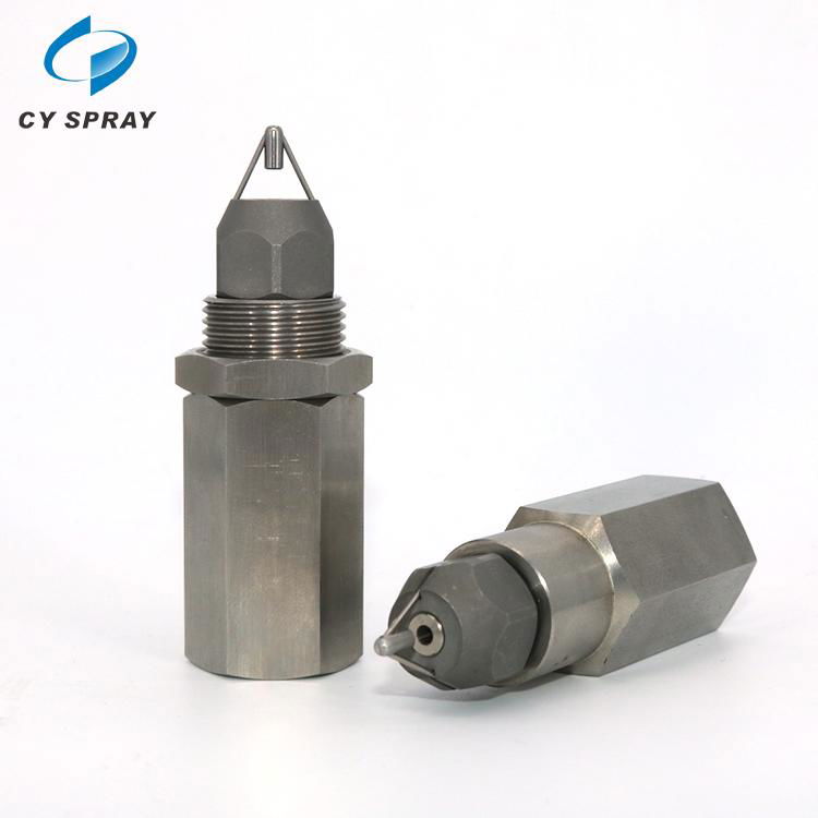 Dry fog ultrasonic air spray atomizing nozzle for cleaning 2