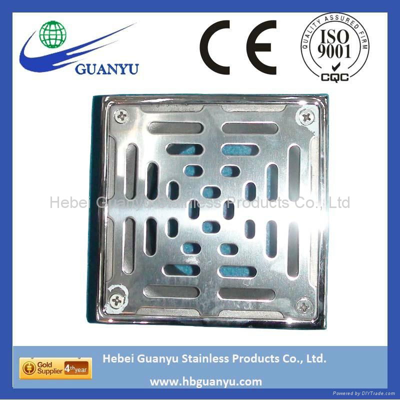 stainless steel SS304 316 316L CF8 CF8M CF3M floor drain 2