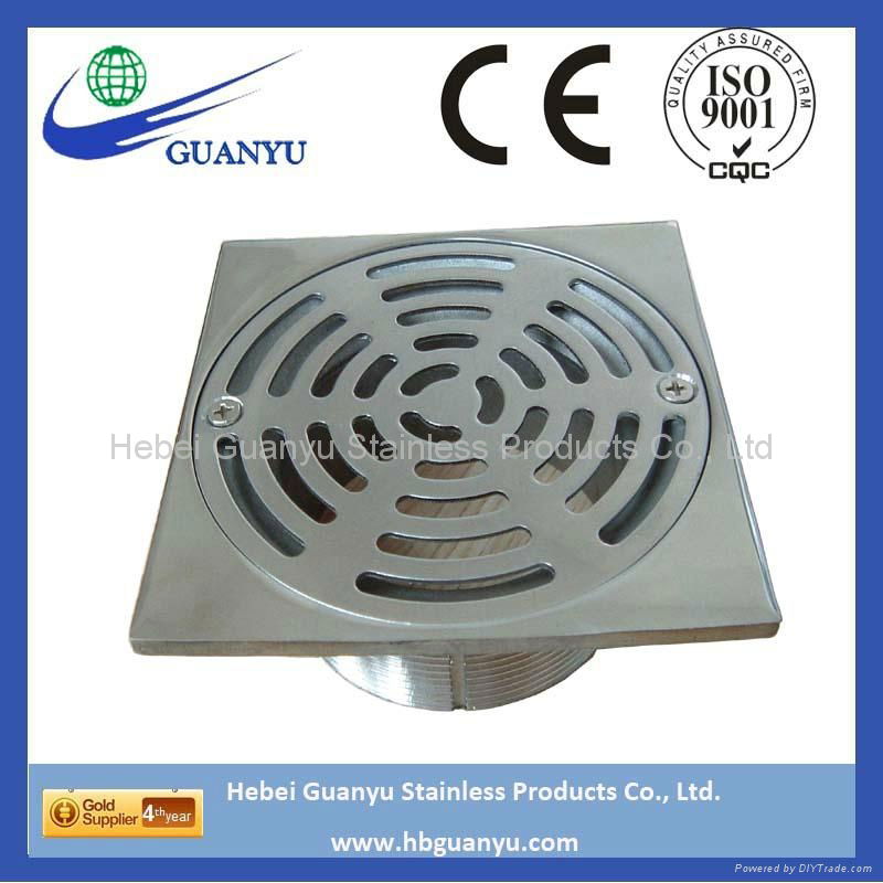 stainless steel SS304 316 316L CF8 CF8M CF3M floor drain 3