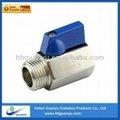 stainless steel ss304 316 NPT BSPthreaded flanged welded 1pc 2pc 3pc ball valve  7