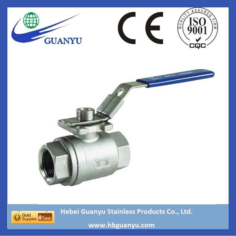 stainless steel ss304 316 NPT BSPthreaded flanged welded 1pc 2pc 3pc ball valve  5