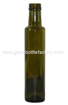 MARASCA Dark Green Olive Oil Glass Bottle 2