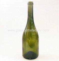 750ml Burgundy Wine Bottle