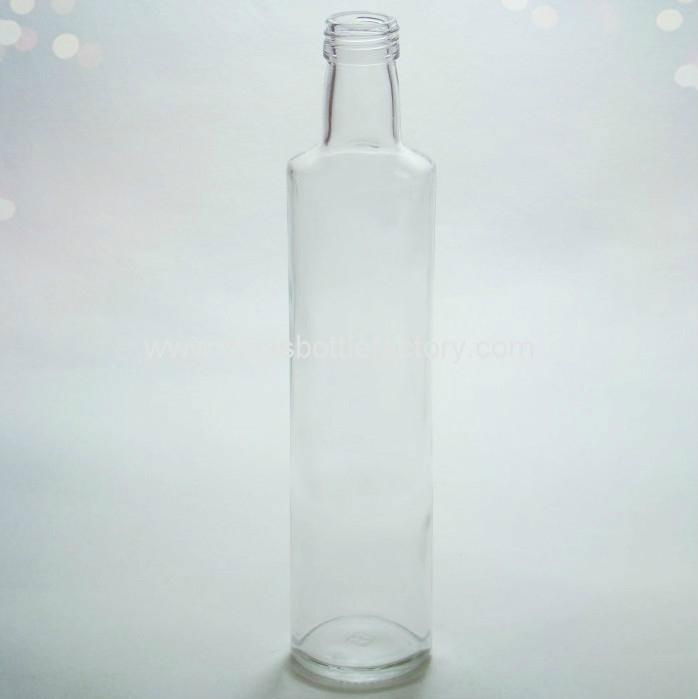 Clear Olive Oil Glass Bottle 2