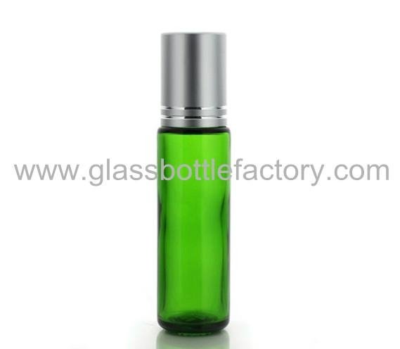 Perfume Roll On Bottle With Matched Cap and Roller
