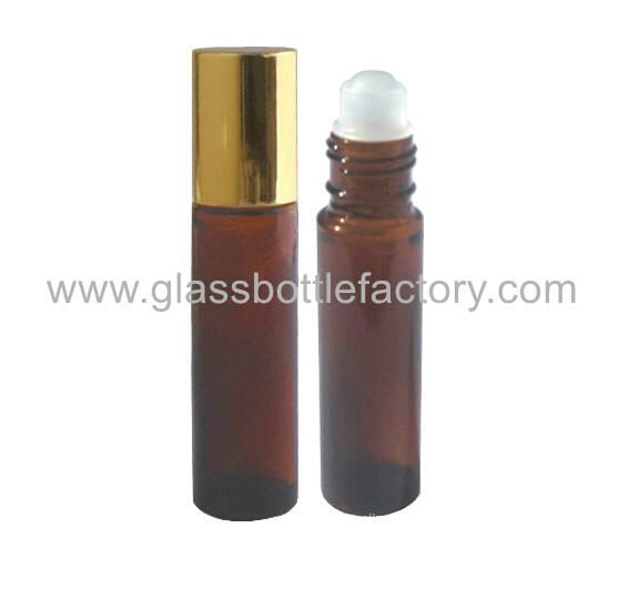 Perfume Roll On Bottle With Matched Cap and Roller 3