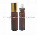 Perfume Roll On Bottle With Matched Cap and Roller 3