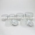 Glass Cosmetic Jar With Lid 4