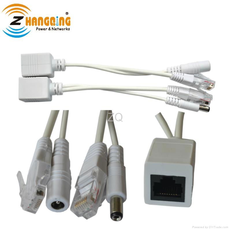 Passive Power Over Ethernet POE cable kit