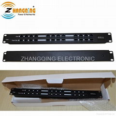 12 port Passive Power Over Ethernet POE Injector POE Panel